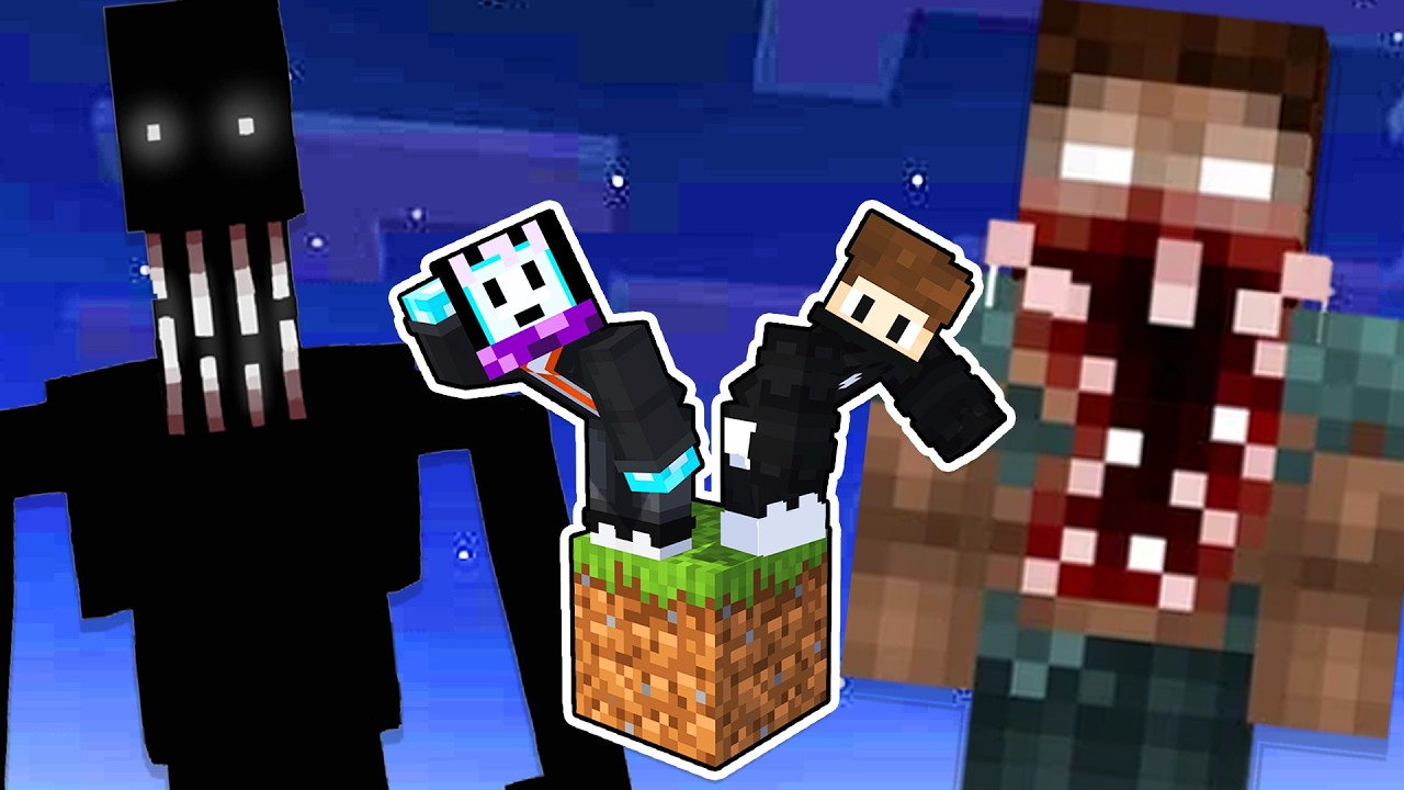 Minecraft Satu Block TAPI Horor...
