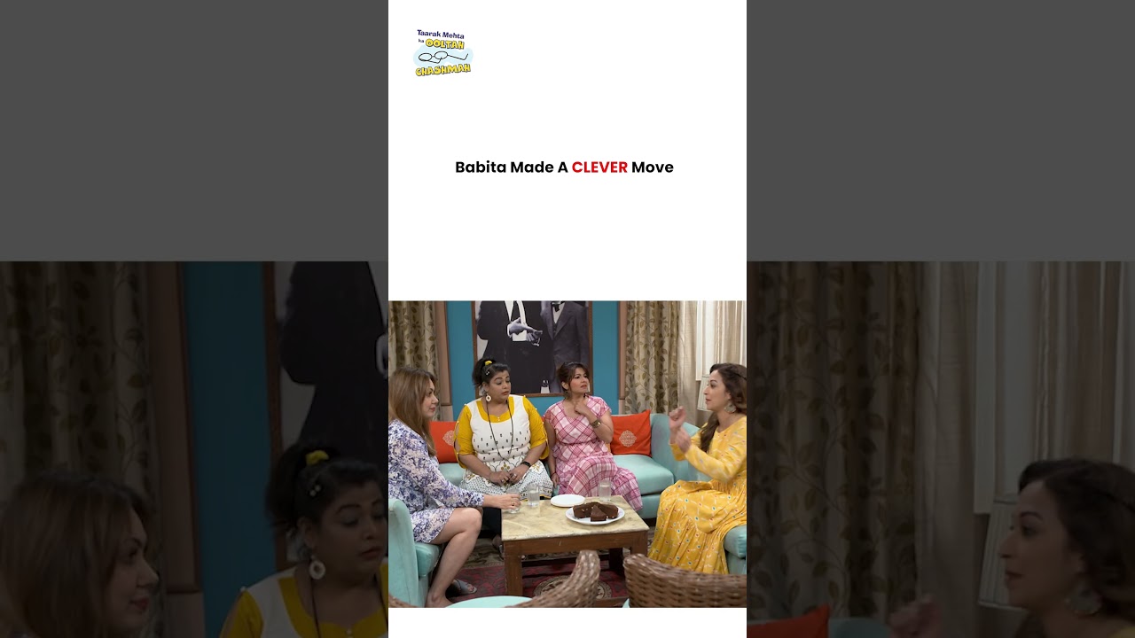 Babita Made A Clever Move ! #tmkoc #funny #jethalal #daya #rakshabandhan