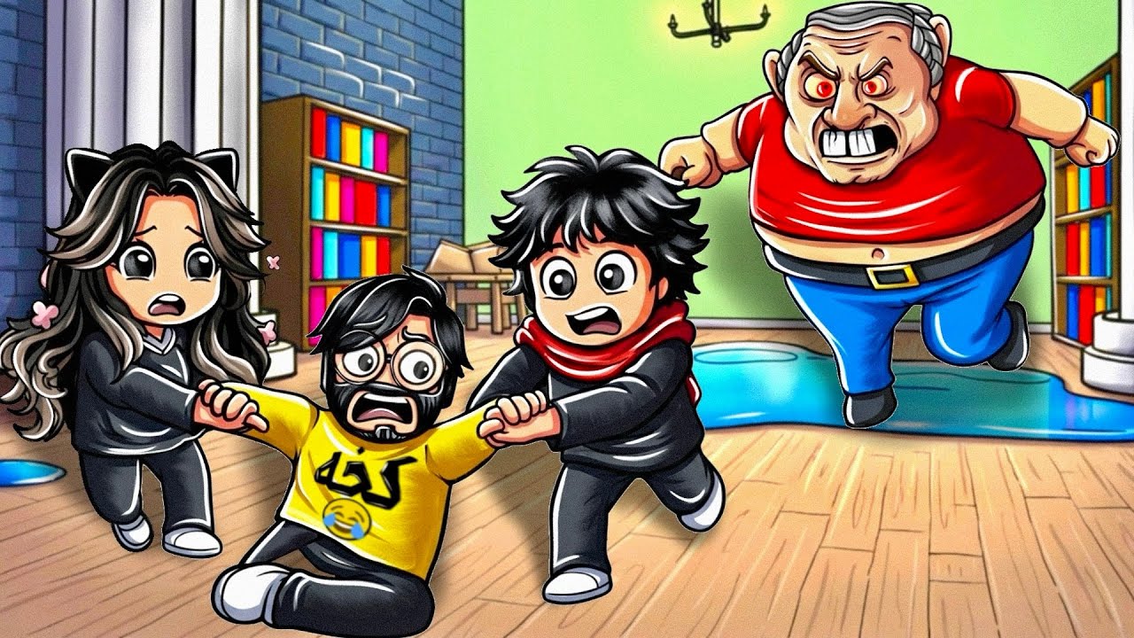 روبلوكس | الشايب اللي تنمرنا على احفاده وندمنا 🤕😂 ! Roblox