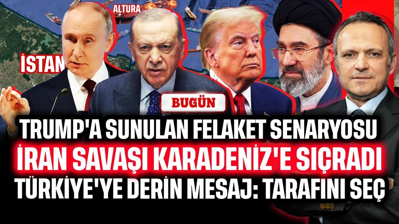 Trump hediyeyi açıkladı! Erdoğan’a tarafını seç mesajı, İran savaşı Karadeniz'e sıçradı | BUGÜN