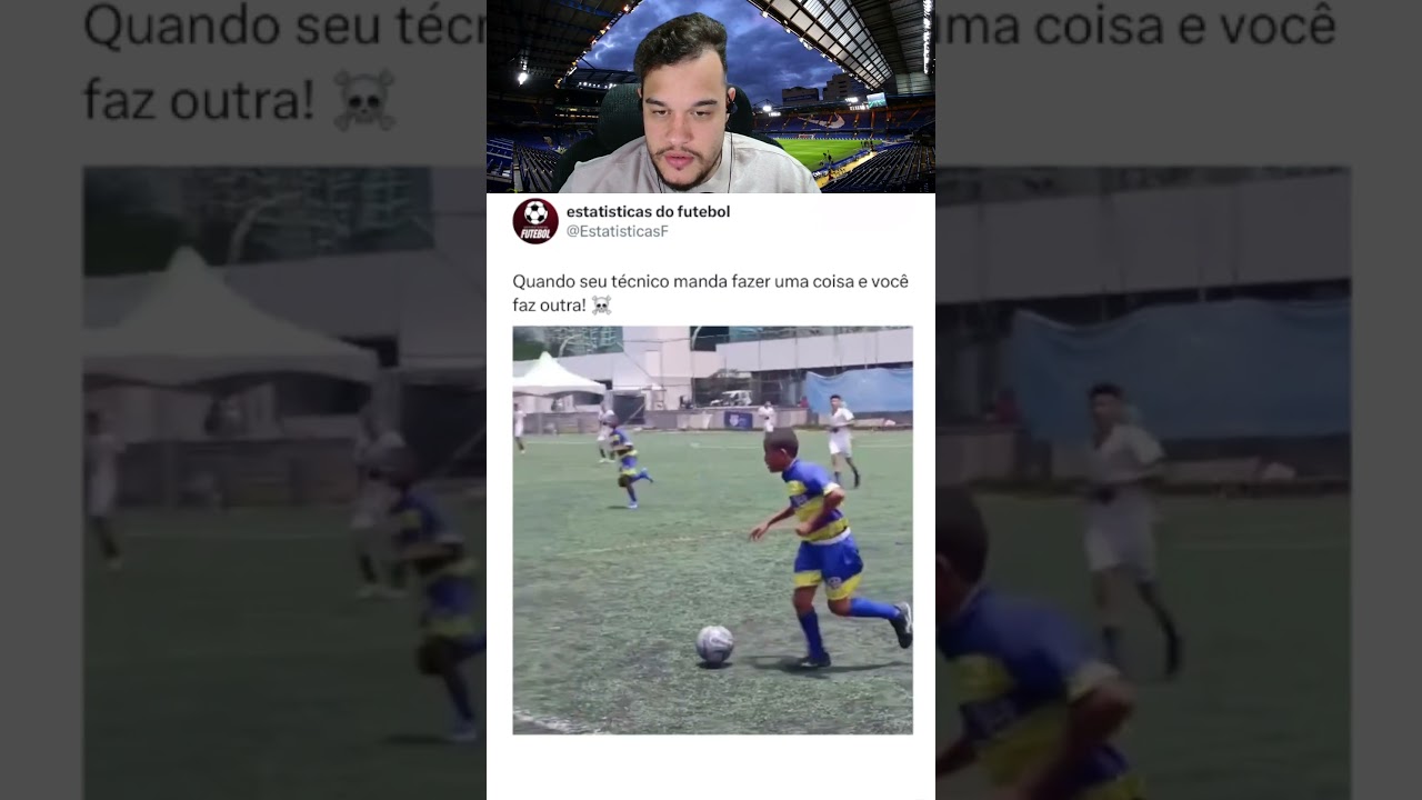 QUANDO SEU TÉCNICO MANDA FAZER UMA COISA E VOCÊ FAZ OUTRA