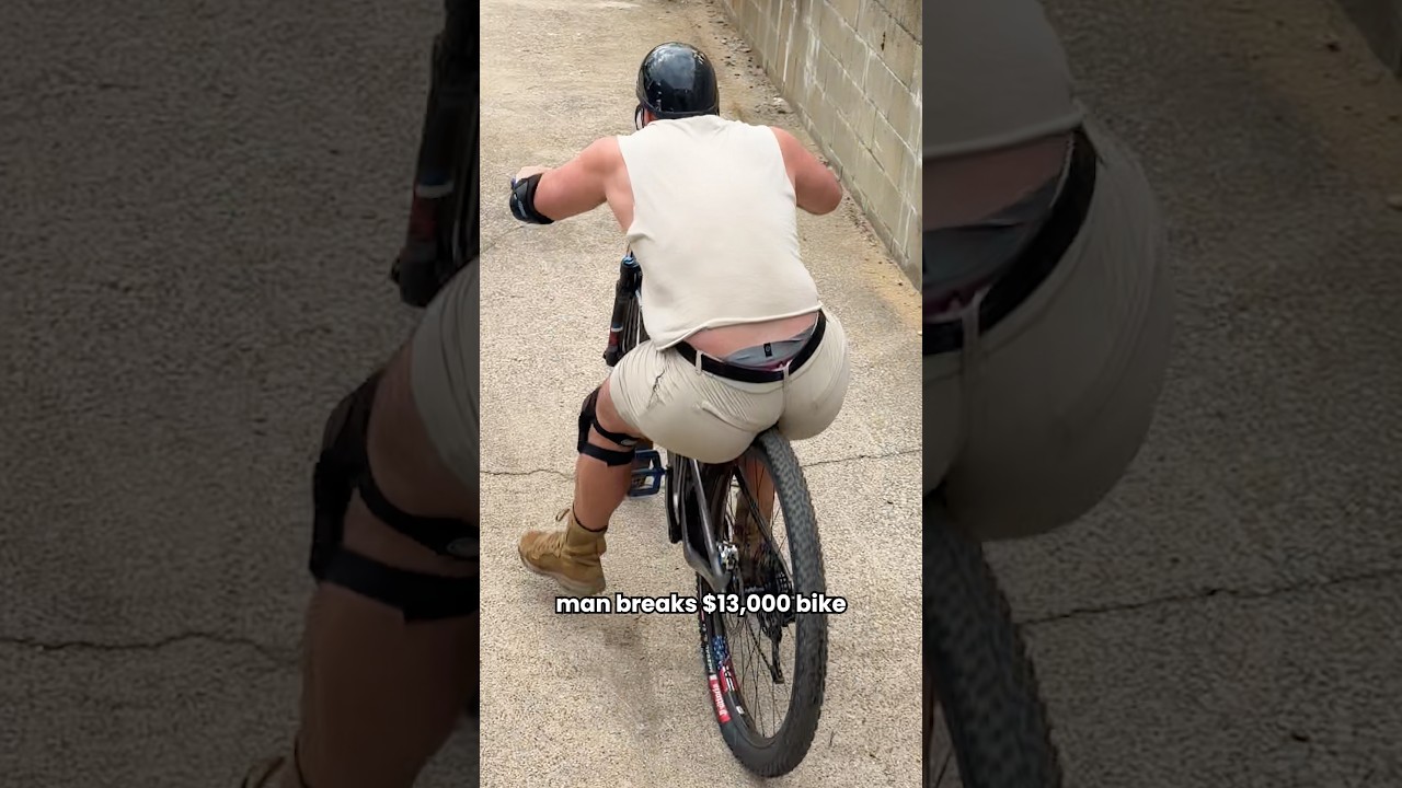 Worst case scenario mountain bike jump