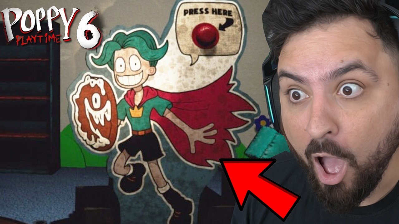 ENCONTREI o CARDBOARD SECRETO do IRMÃO DA LILY LOVEBRAIDS em POPPY PLAYTIME 6?! (NOVO RORY LOVECAPE)