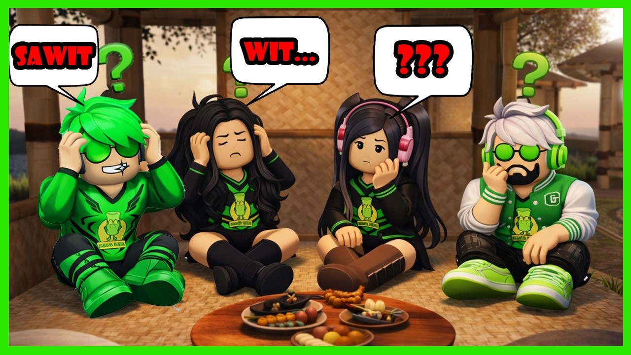 Aku Mencoba Game Viral Sambung Kata Paling Kocak 😂 - Roblox Sambung Kata