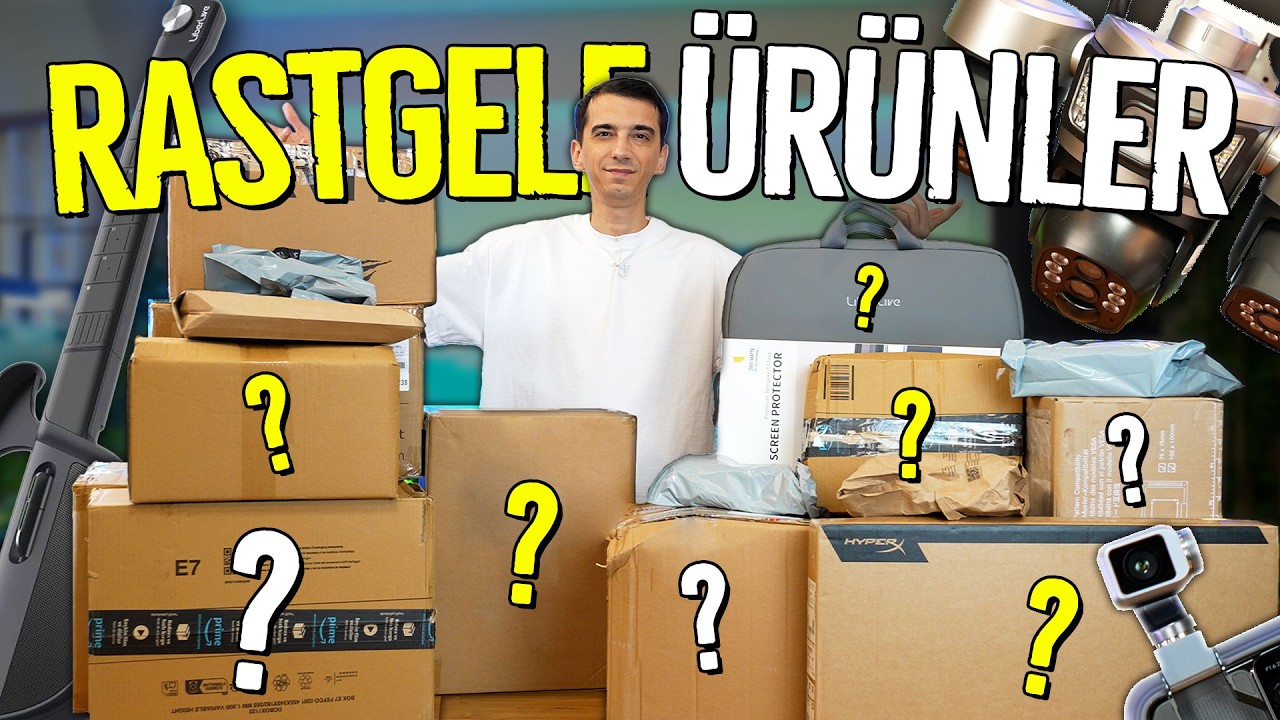 Rastgele Ürünler Toplu Paket Açılışı!