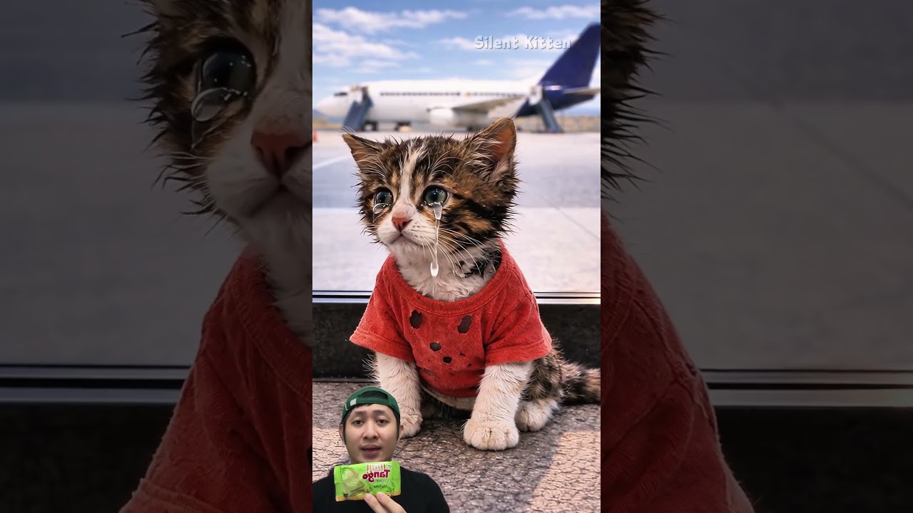 KUCING JANTAN DILARANG NAIK PESAWAT‼️🤯😱@SilentKitten1 #remix #dubbing #trending