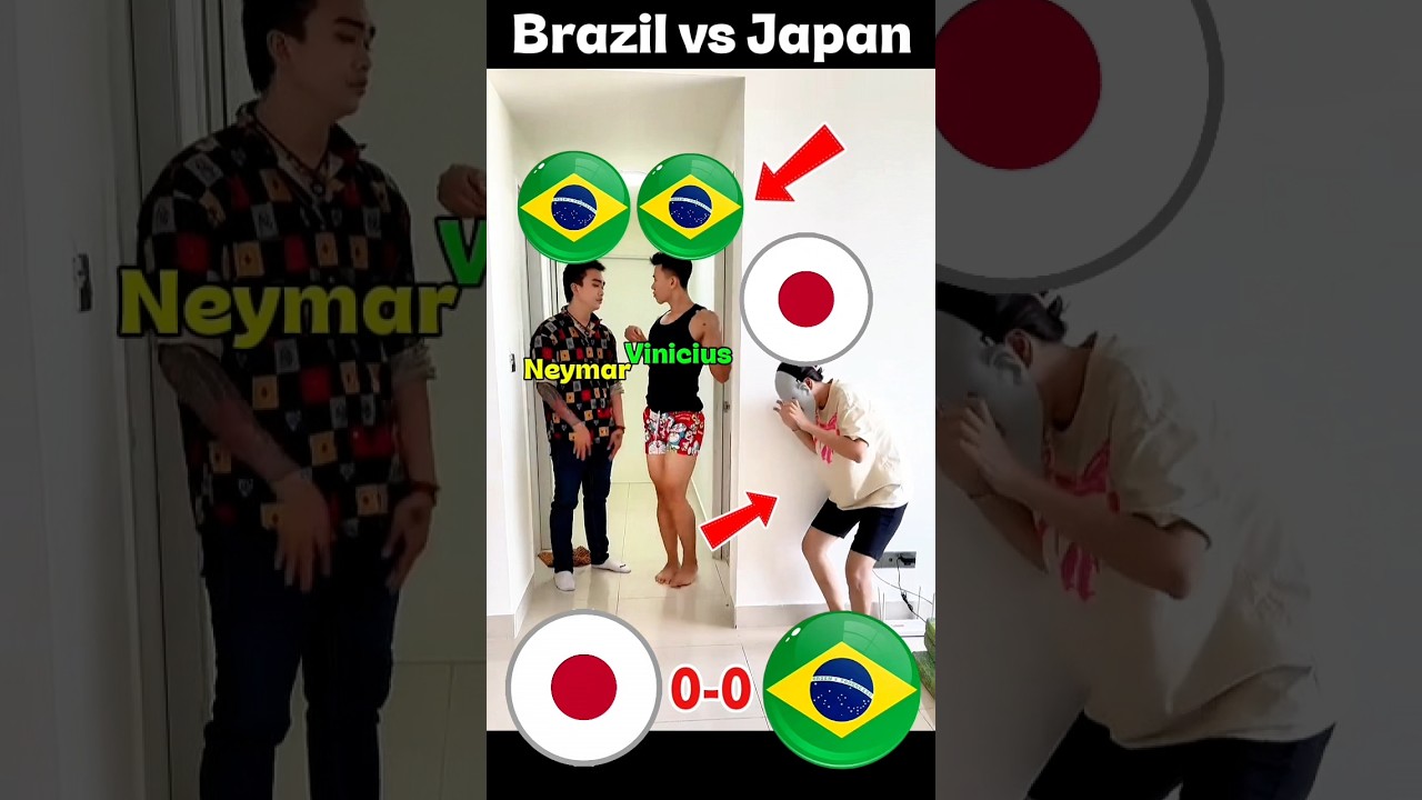 Brazil vs Japan World Cup Match #brazil #neymar #vinicius #trending #shorts #viral #worldcup #fifa