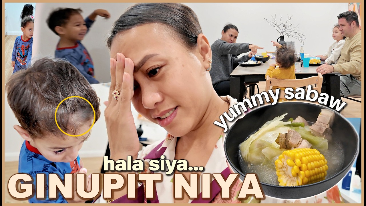 ETO ANG BUMUNGAD SA AKING UMAGA! LET'S COOK SABAW NA NAMAN FOR DINNER! ❤️ | rhazevlogs