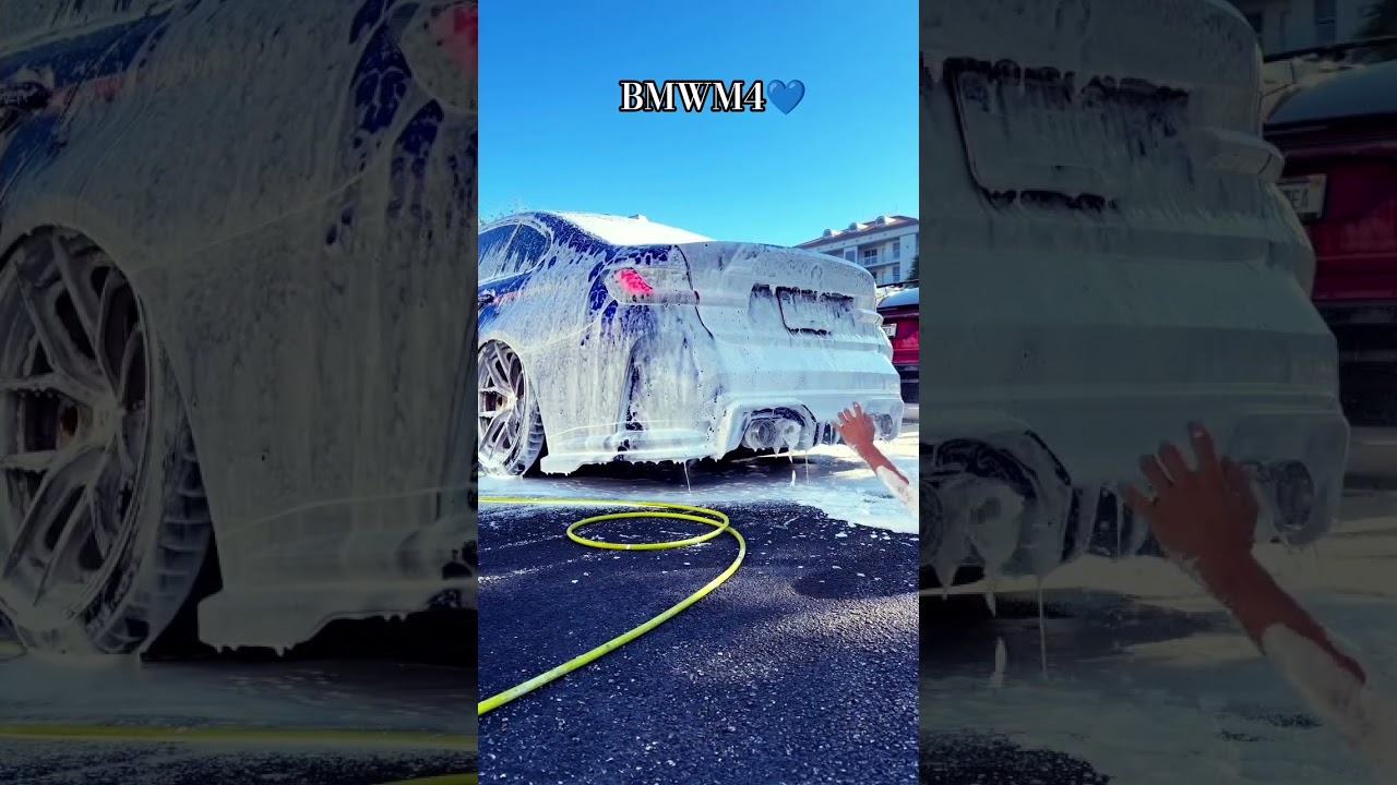 #BMW#BMWM4#CarEdits#ExhaustSound#Shorts#bmw#bmwm#m4#m5#YouTube#short#wash#car#laundry#song#carwash