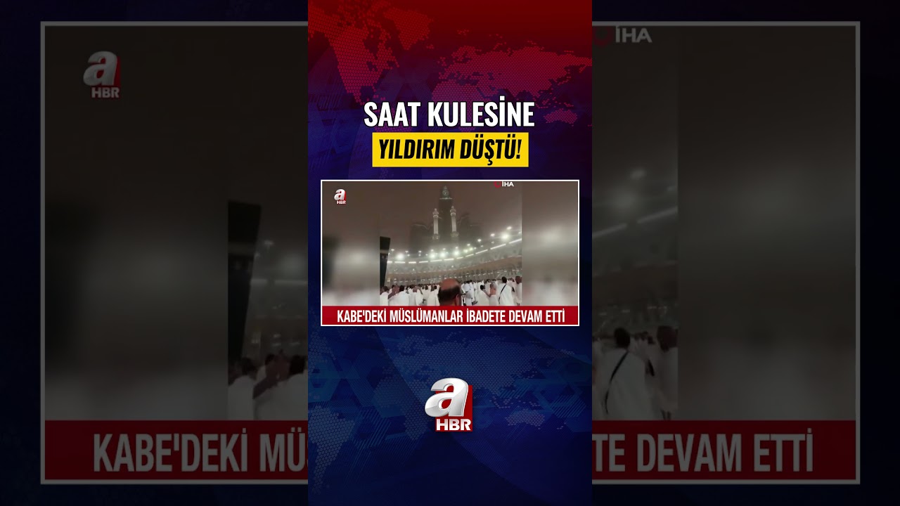 Mekke'de Olağanüstü Anlar Yaşandı... #haber #shorts
