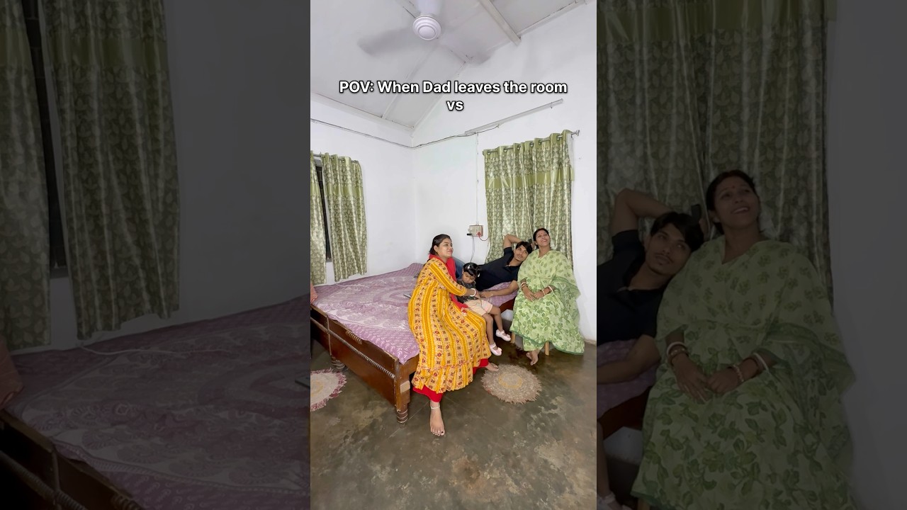 Dad Vs mom 😅