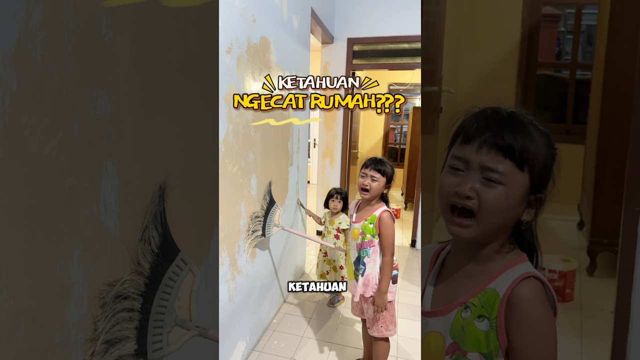 KETAHUAN NGECAT RUMAH!!! #dramangakak #comedy #lucu
