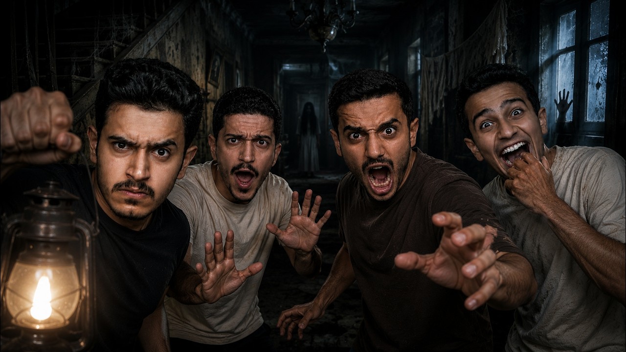 بث تحدي لعبة رعب وسولف ( باك رومز ) !!