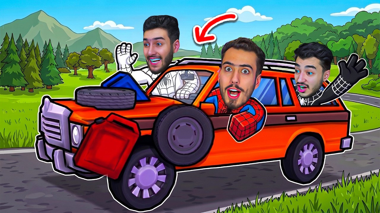 واخيرا اشترينا سيارة جديدة في الرحلة البرية🔥😍 (السفر الطويل #14) !!
