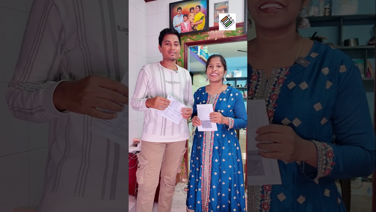 Vote பண்ணணும் பா!” 😍 Amma & Pranesh Reminder தமிழ் #vote #election #india