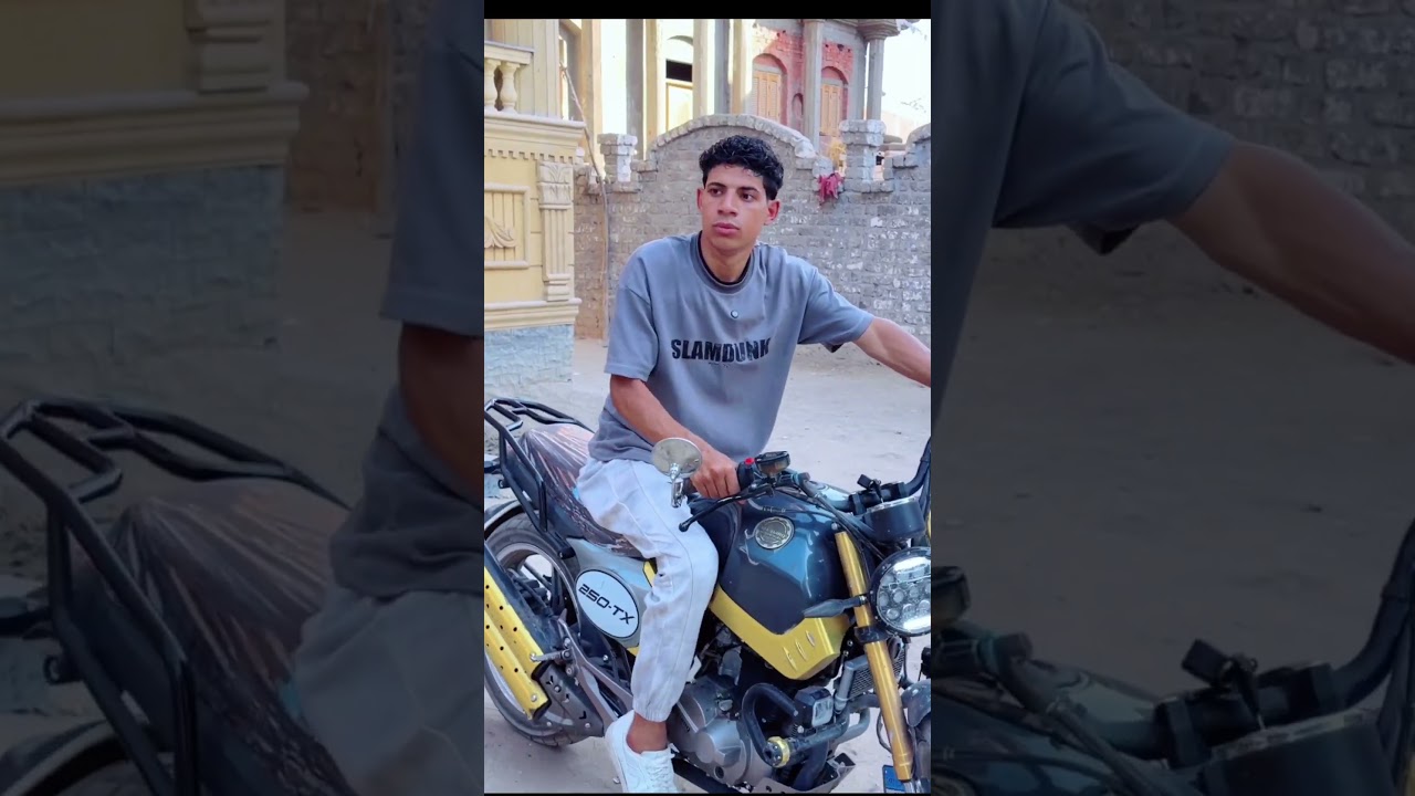 لما اخوك الصغير يصنع موتوسيكل ريس من الزبالة 🛵😂| علاء حسين