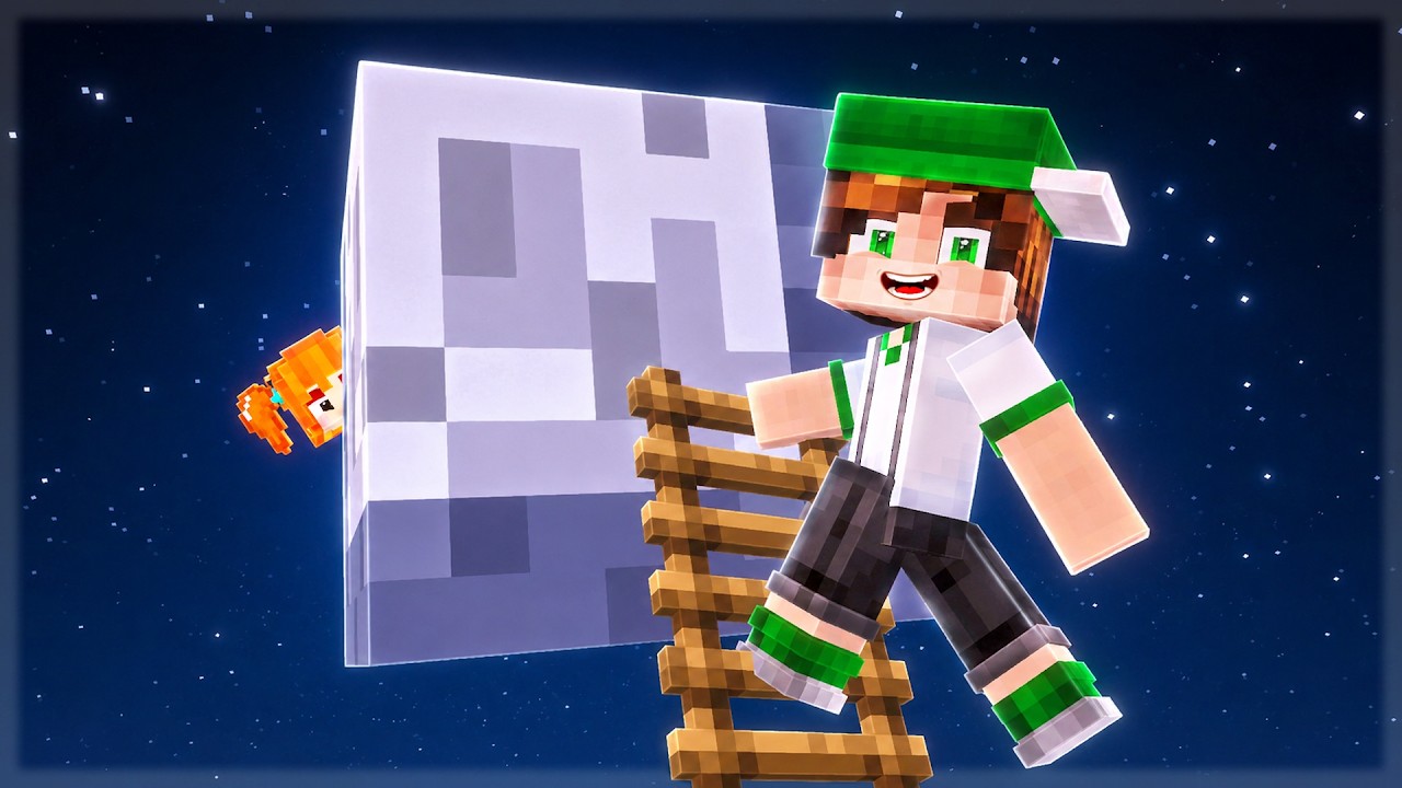 BU MERDİVEN AY’A MI GİDİYOR! 🌕 - Minecraft
