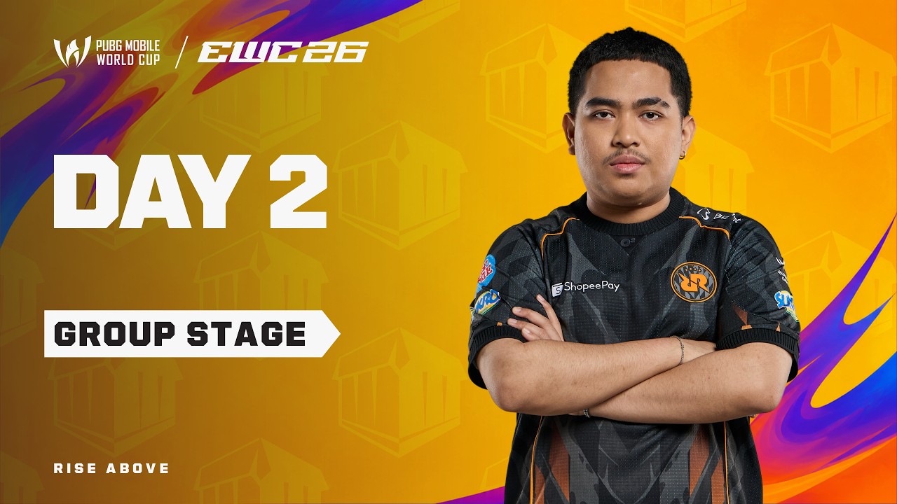 [ID] PMWC at EWC 26 Group Stage Day 2 | GROUP A | PUBG MOBILE WORLD CUP at 2026 ESPORTS WORLD CUP