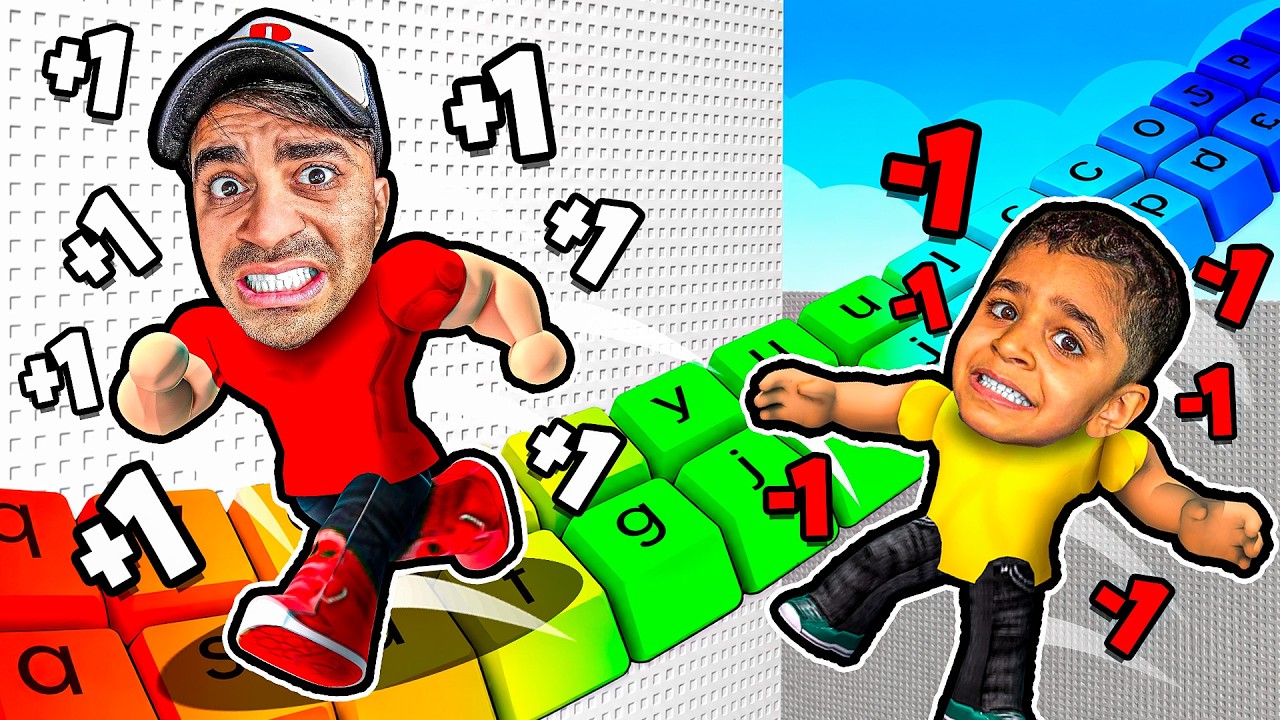 تحدي الهروب من الكيبورد مع حمودي في روبلوكس !!