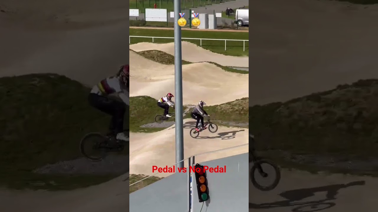 BMX No Pedal vs Full Pedal