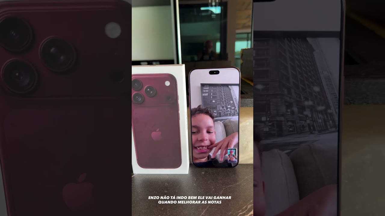iPhone 18 do Enzo vai ser entregue quando ele melhorar as notas ♥️🙏🏽