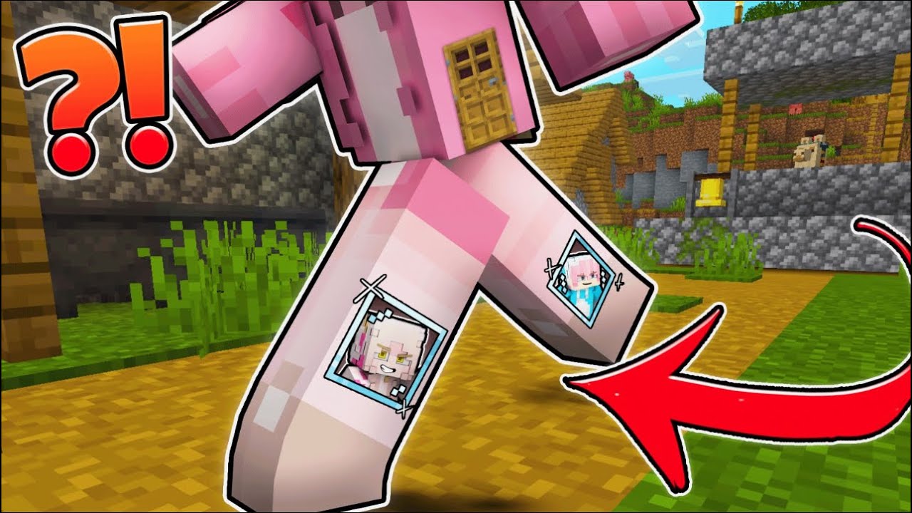 MOMON & ATUN MASUK DALAM KAKI FANNY TJANDRA di MINECRAFT @BANGJBLOX 