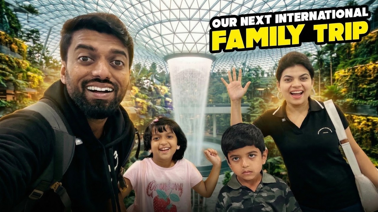 Guess Our Next International Trip? 🌍✈️ | School Holiday Family Plan | DAN JR VLOGS