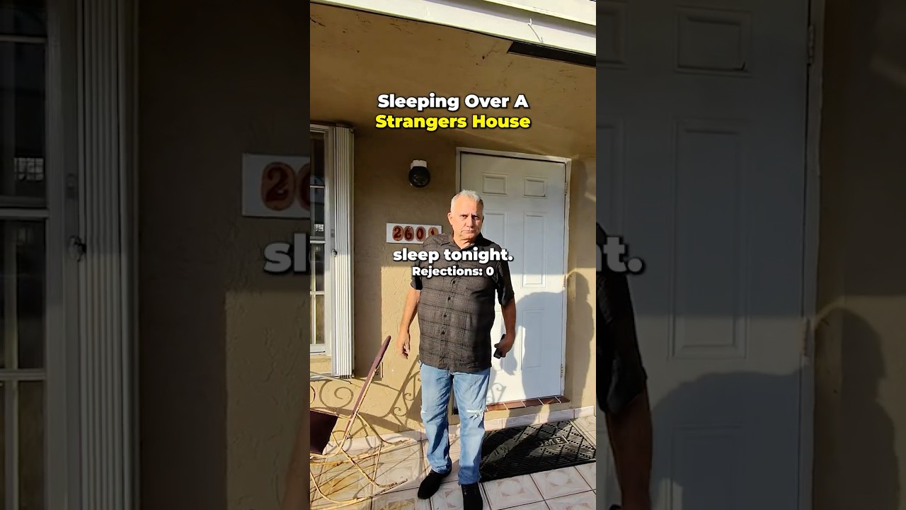 Sleeping Over A Strangers House