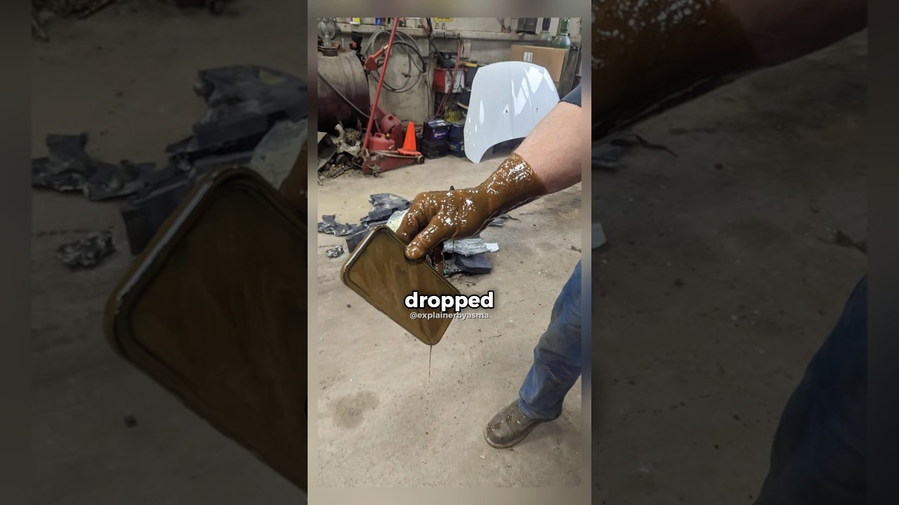 When you drop your phone in 5 liters of motor oil🙀