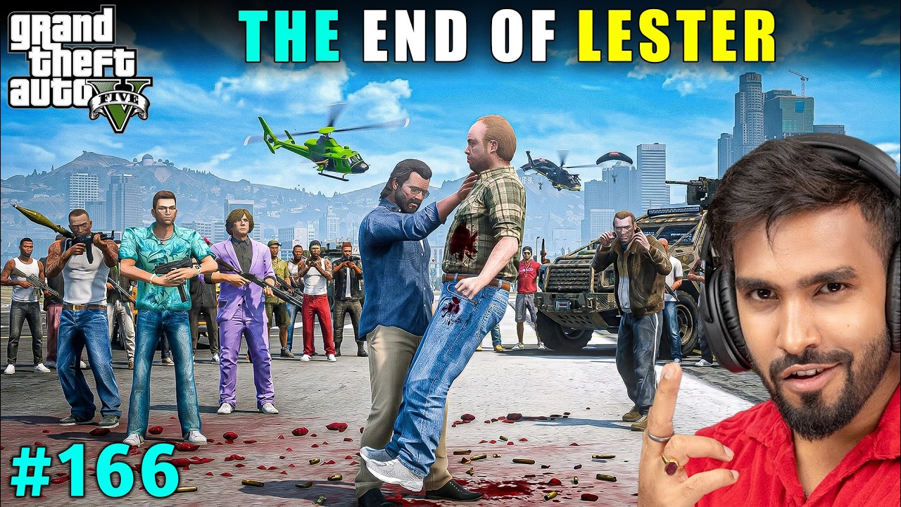 THE END OF MICHAEL'S BIGGEST ENEMY | TECHNO GAMERZ GTA 5 GAMEPLAY #166