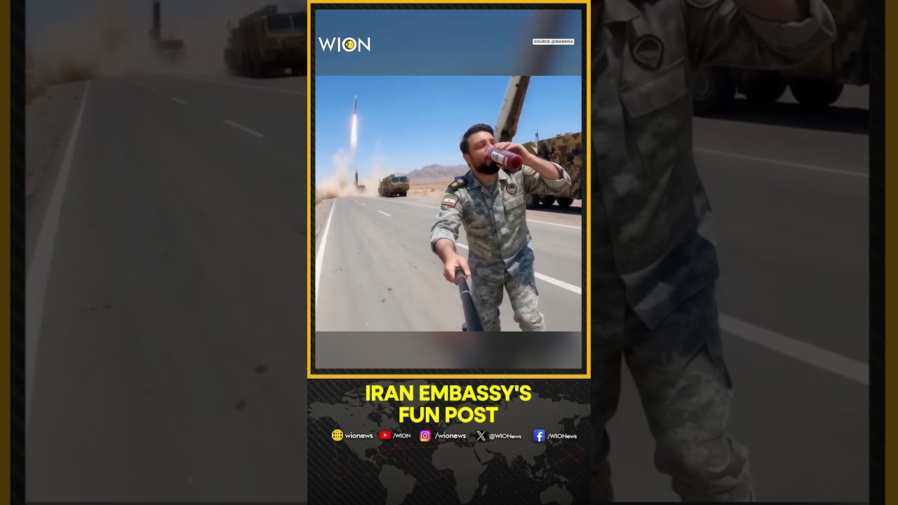 Iran Embassy: Drink pomegranate juice so you can hit Tel Aviv more accurately | WION Shorts