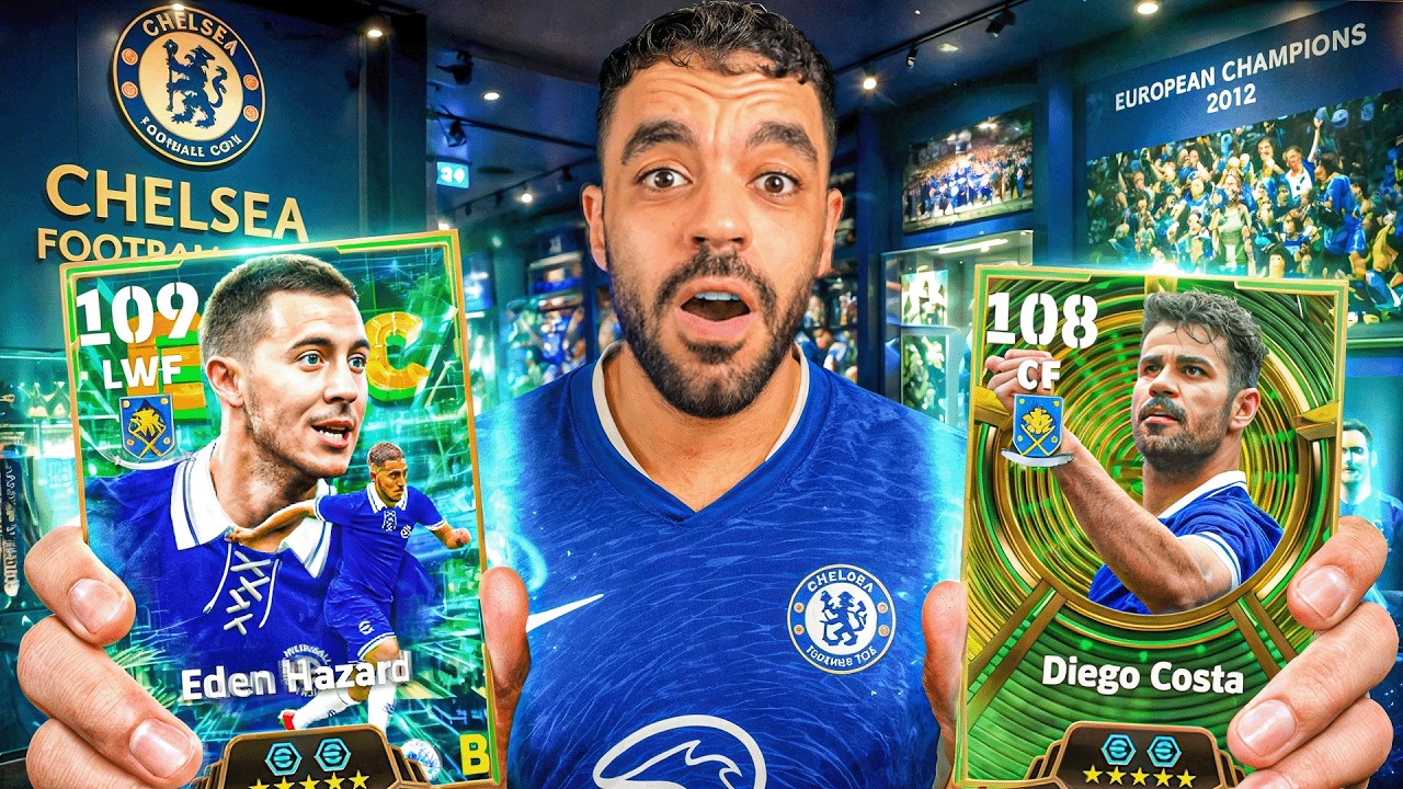 رحلة البحث عن الوحش كوستا 🤯عودة الساحر هازارد🔥|efootbal 2027
