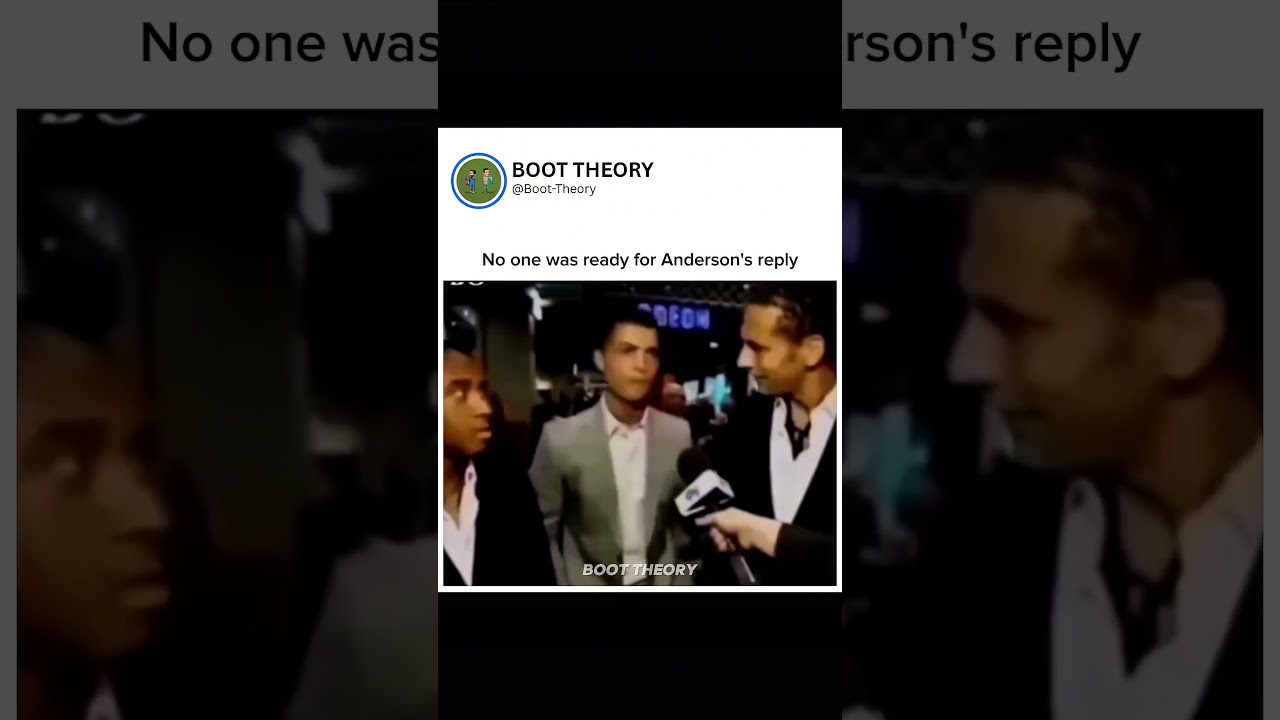 This Hilarious Anderson Reply Never Gets Old 😭 #shorts