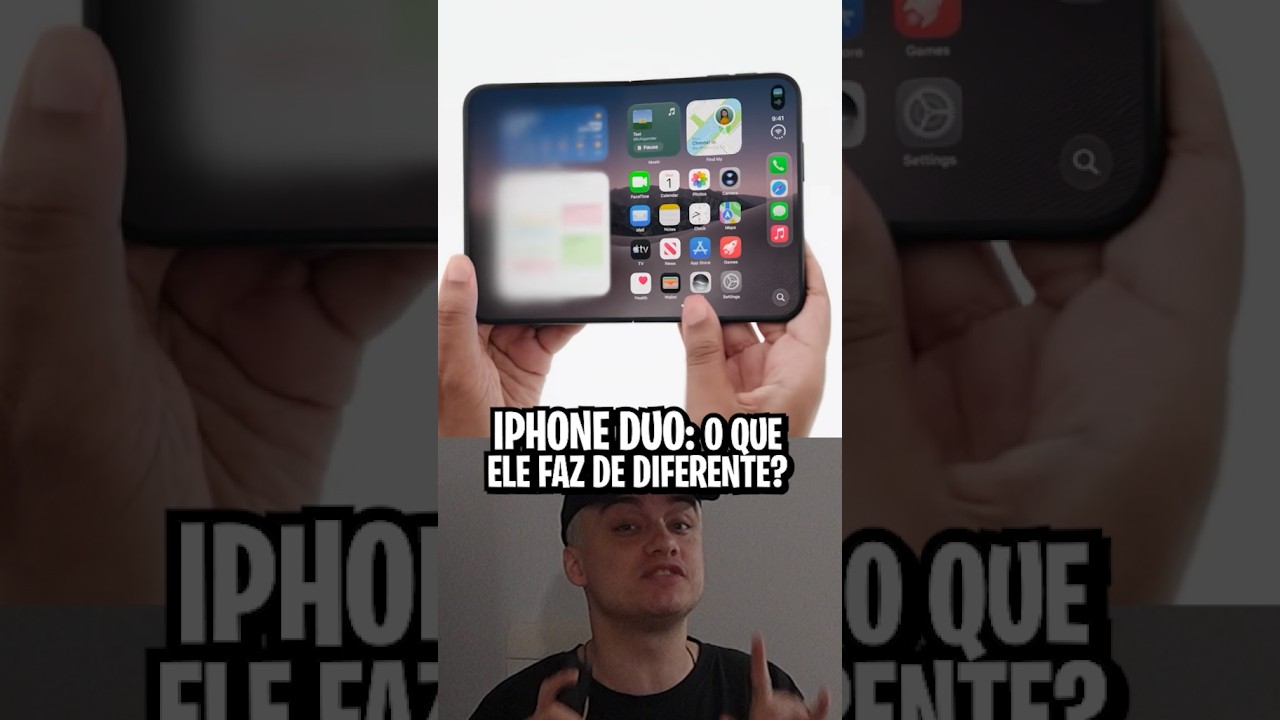 Apple lançou um celular dobrável e o preço no Brasil assusta!