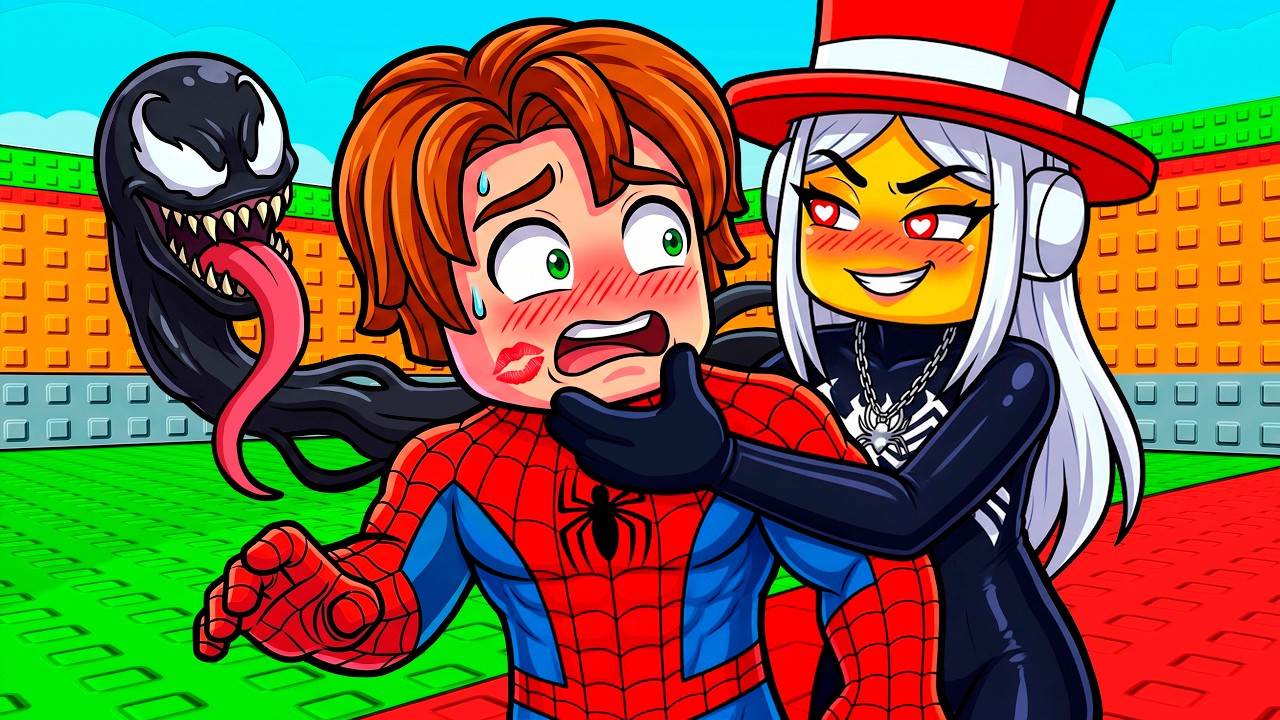 SPIDERMAN Bacon Is Trapped By VENOM GIRLS!