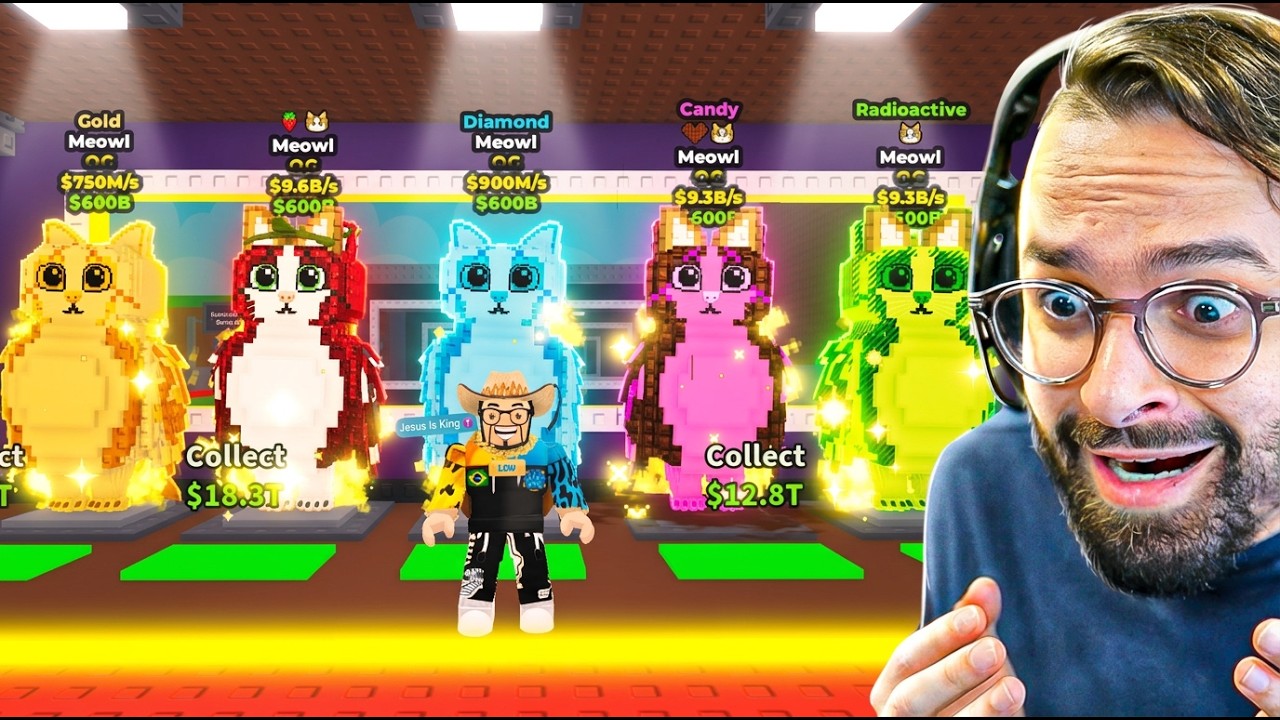 PERDI OU GANHEI? TROQUEI UM PET RARÍSSIMO PELO MEOWL MAIS FORTE 😳🔥