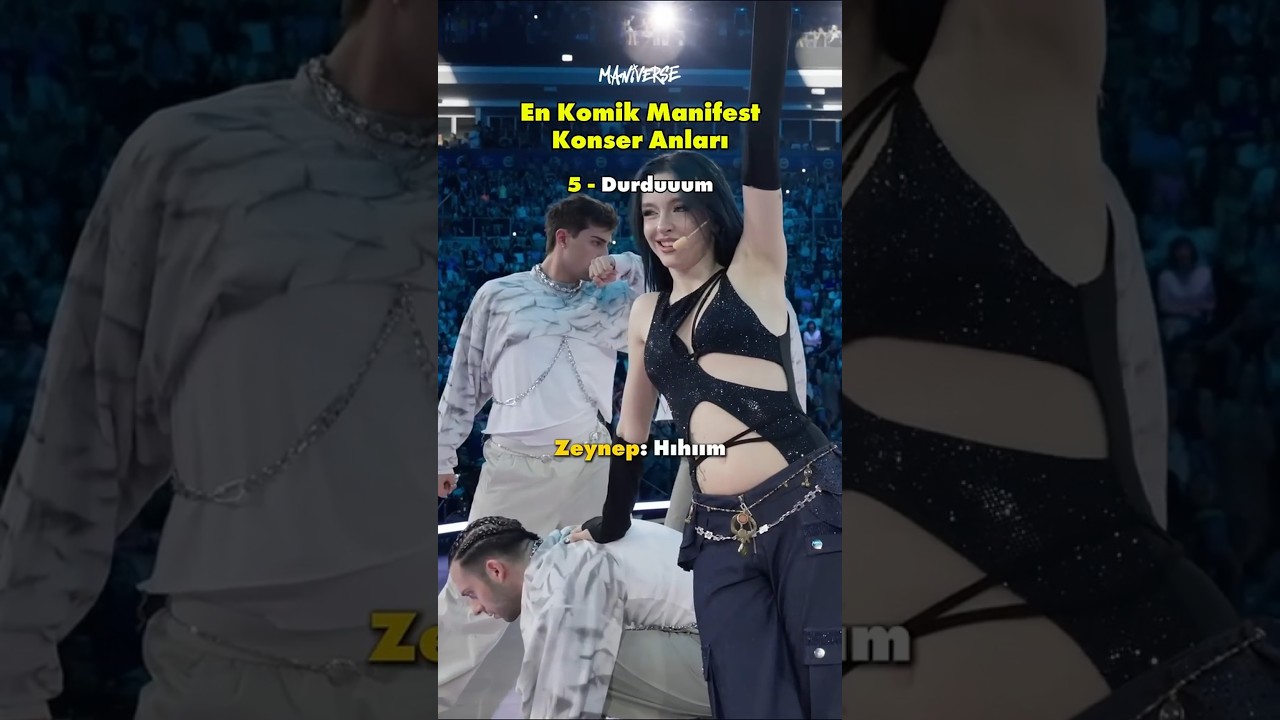 😂En Komik Manifest Konser Anları #manifest #shorts