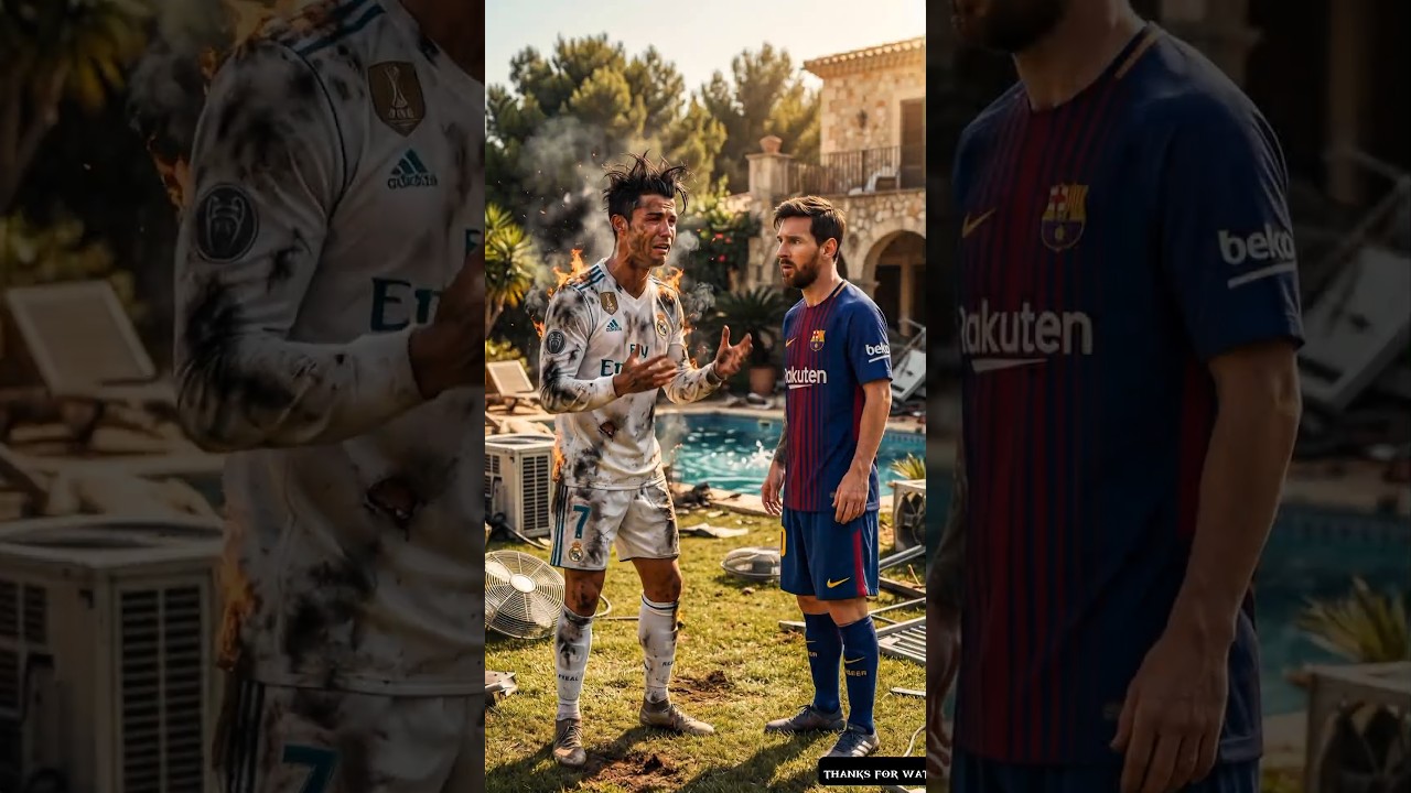 “When Messi Helped Ronaldo 🤯❤️”#cristianoronaldo #messi #shorts