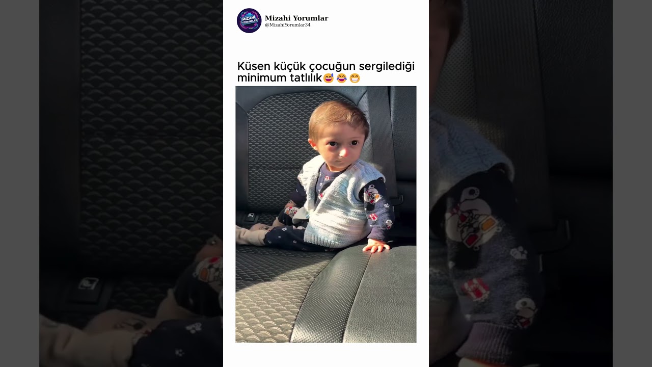 Küsen küçük çocuğun sergilediği minimum tatlılık😅😂😁