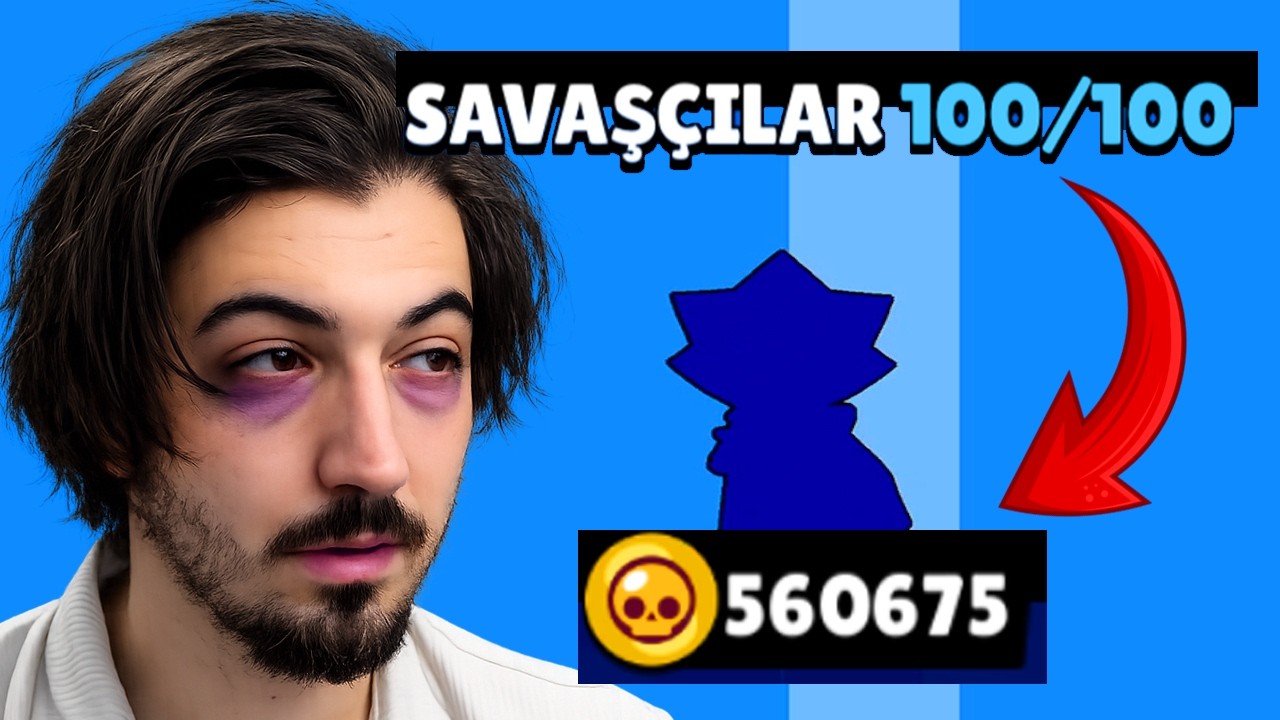 16 SAAT UYUMADIM, OYUNU BİTİRDİM... Brawl Stars