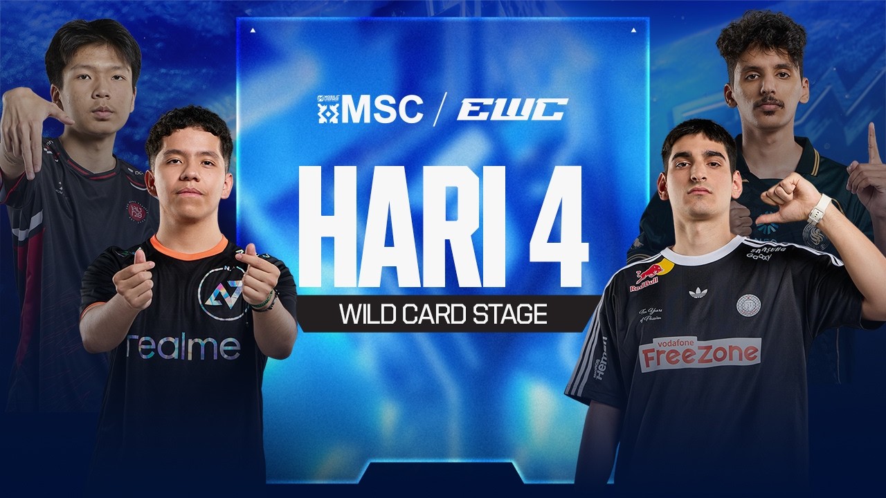 🔴 LANGSUNG | WILD CARD HARI KE-4 | MLBB MSC di EWC 2026 | (ID)