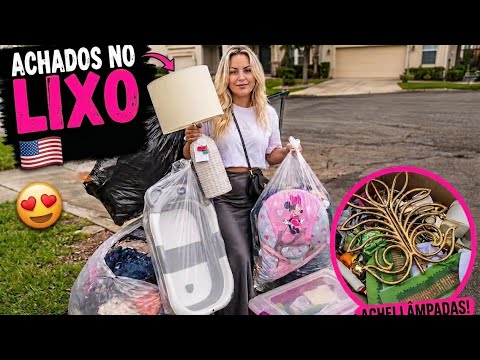   O QUE OS AMERICANOS JOGAM FORA VAI TE SURPREENDER 😳💰 🇺🇸 