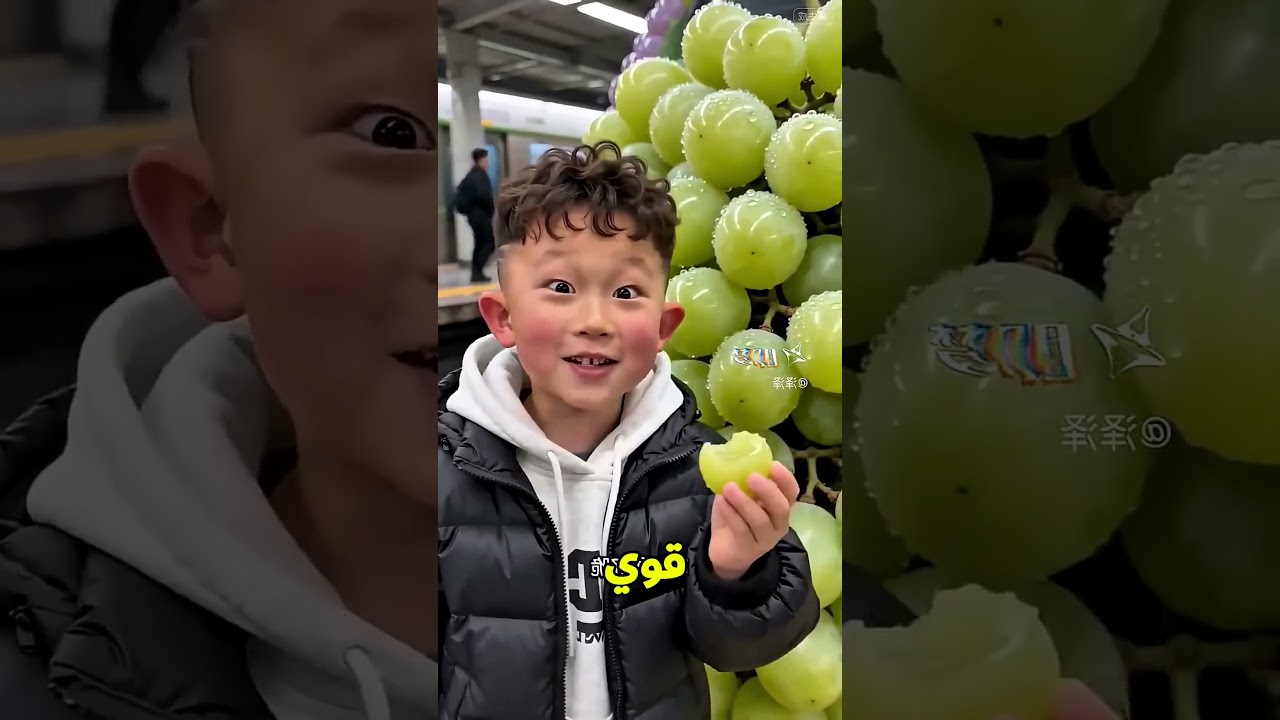 واو هجرب اكل من قطر العنب 😍