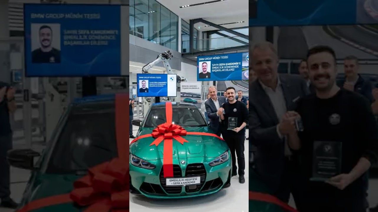 Peki Ya Sen ? BMW’de 45 Yıl Çalışmanın Bedeli ! #shorts