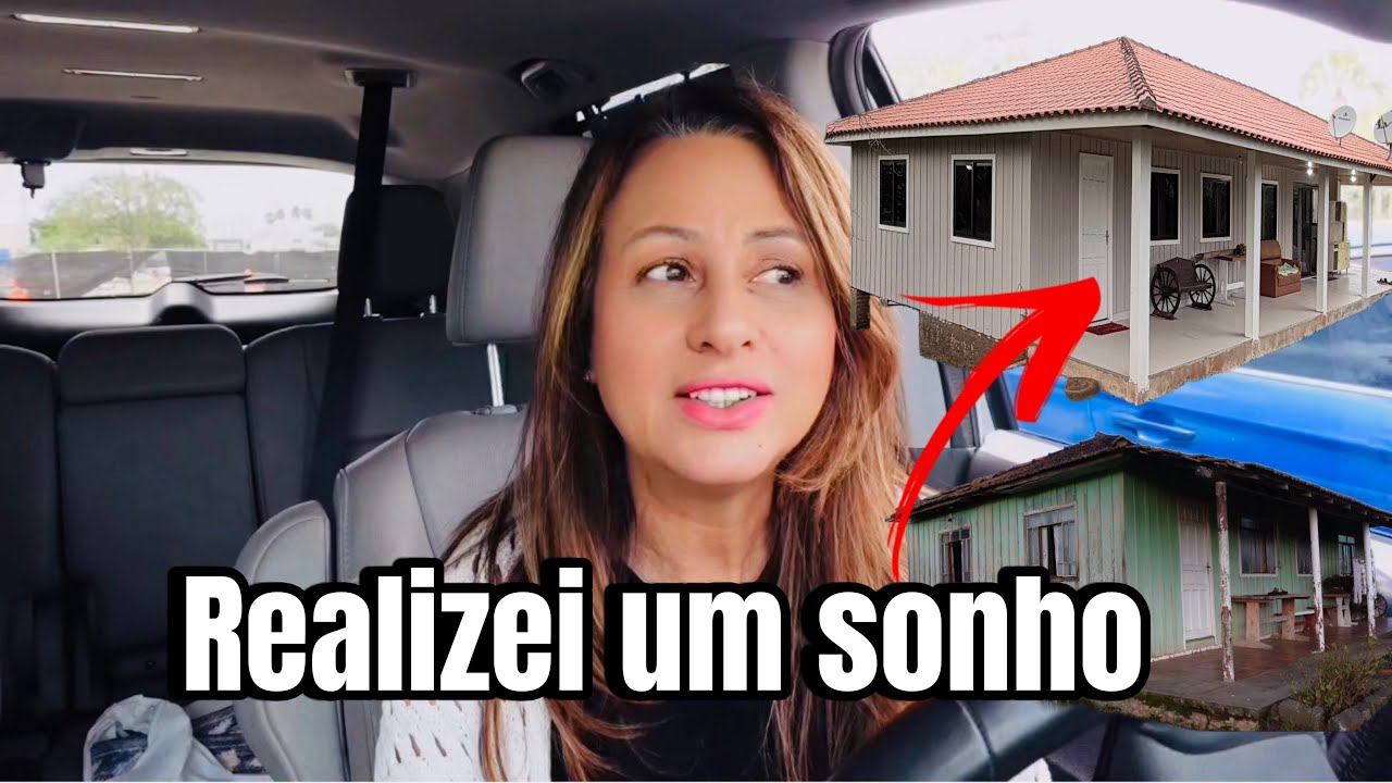 Vlog / Realizei um Sonho 😍 Reformamos a FARMHOUSE no Brasil !!!