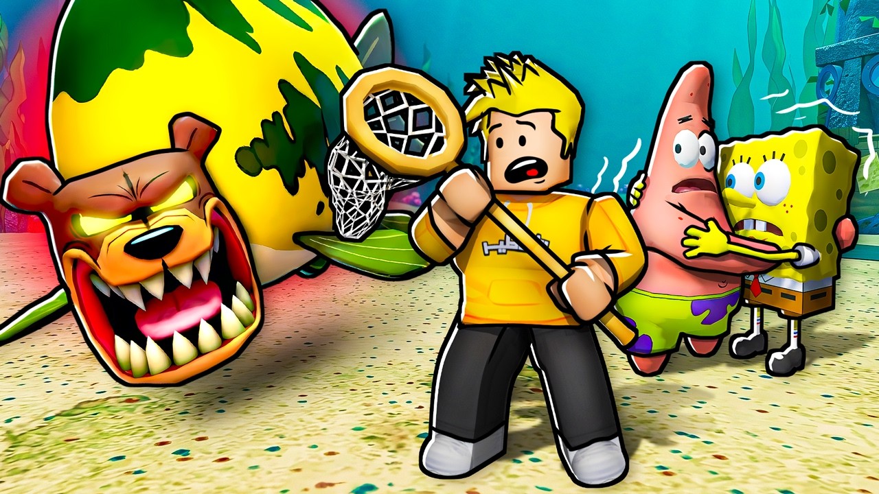 نزلت قاع الهامور عند سبونج بوب وبسيط!