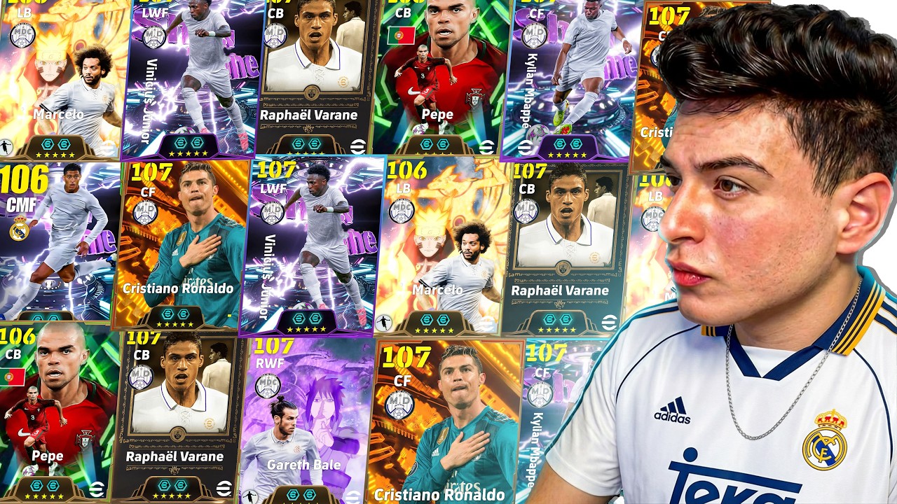 رجعت أيام هيبة ريال مدريد 🥹🔥 بنيت التشكيلة التاريخية بقيادة رونالدو 🤍❤️ | eFootball 2026