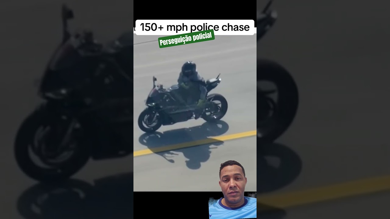 Fuga da policia em alta velocidade #moto #motocicleta #viral #fyp #motovlog #motorcycle #sbm