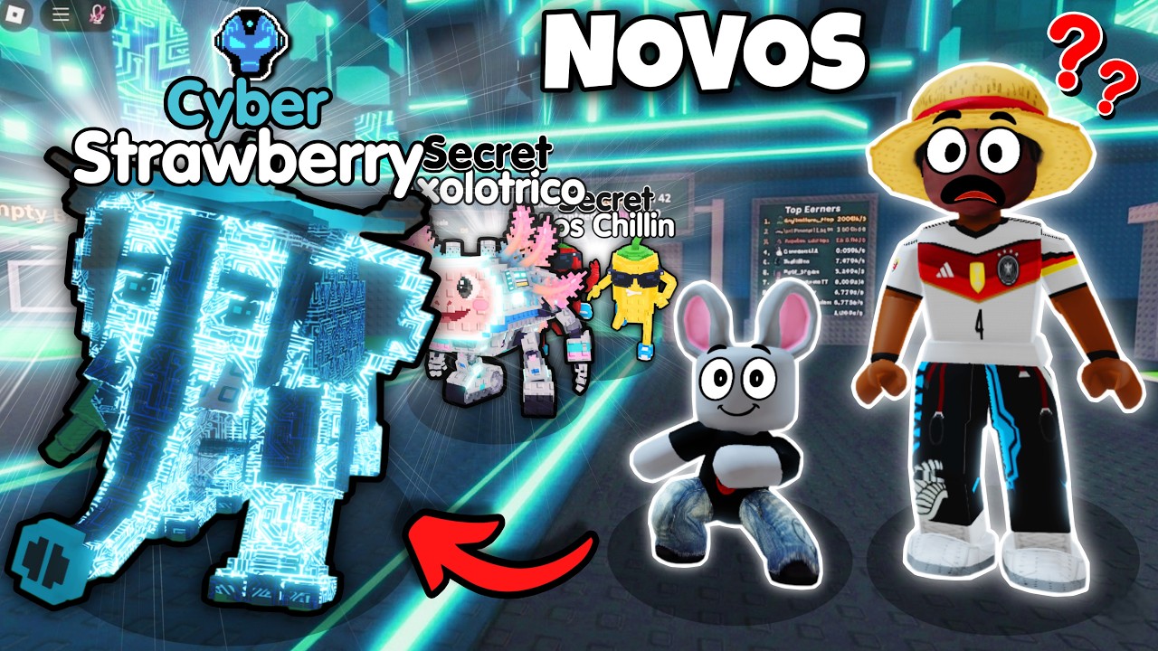 🤖 KALIKA BROS, LOS CHILLIS e NOVA MUTAÇÃO CYBER NO ROUBE UM BRAINROT! (Evento de ADMIN)