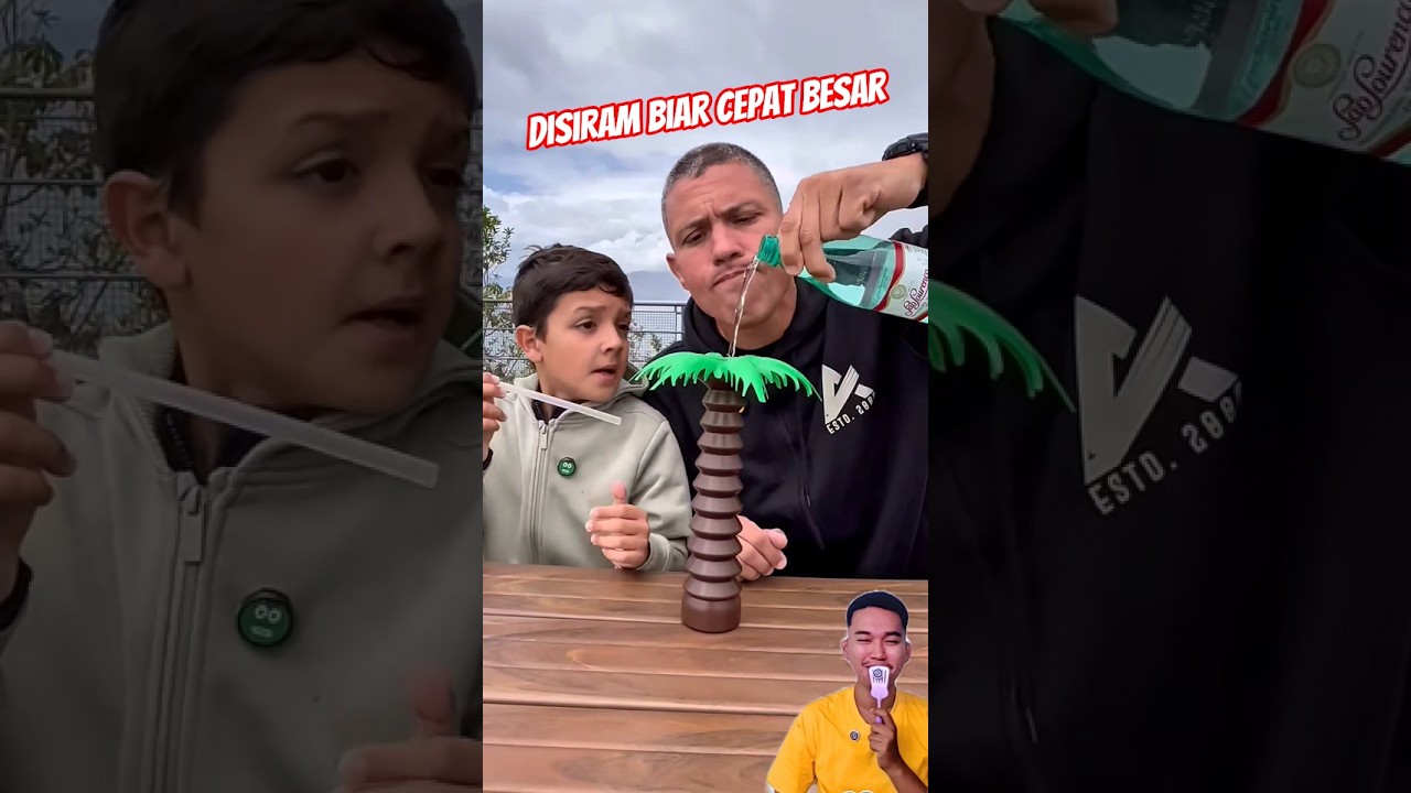 POHON KELAPA MINI⁉️ TERNYATA BOTOL MINUM😱😍